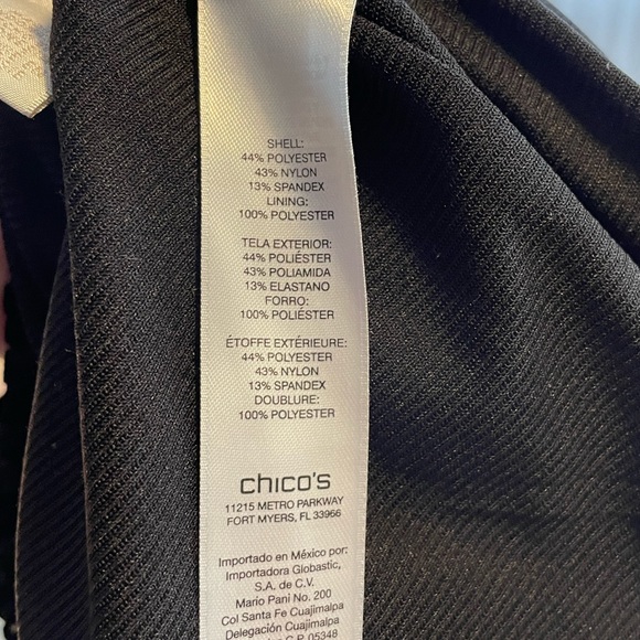 Chicos High Low Velvet Printed Midi Skirt - Picture 5 of 5